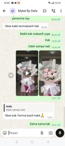 Testimonial Buket Bunga warjabakti